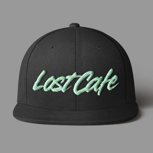 The Lost Cafe 3D Puff Embroidery Hat